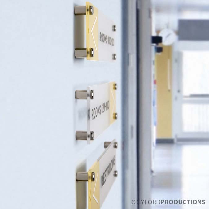 Stainless Steel Wayfinding Signage