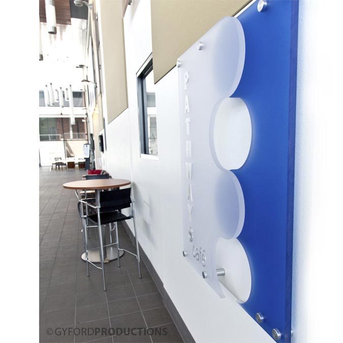 Signage & Awards Application Example