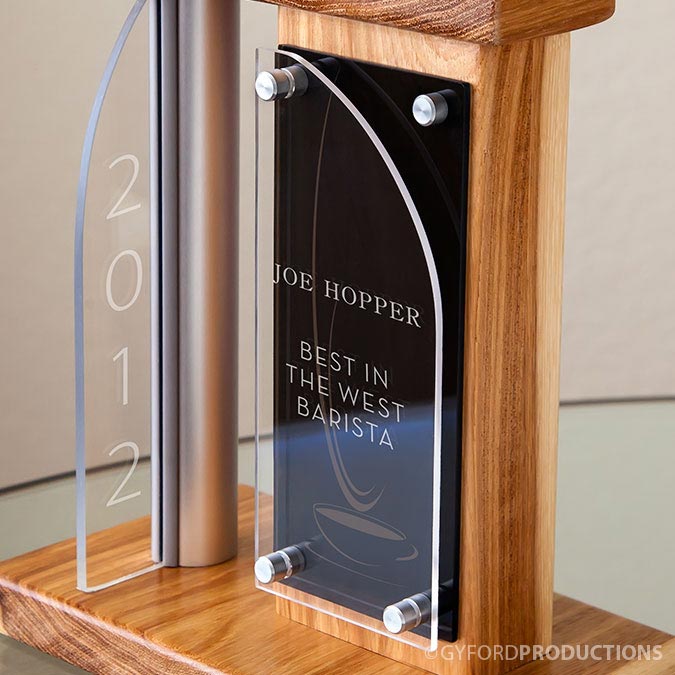 Signage & Awards Application Example