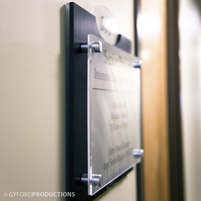 Signage & Awards Application Example