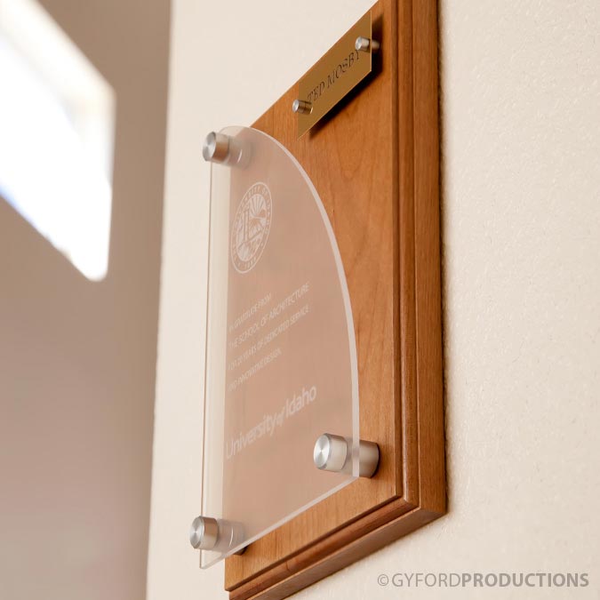 Signage & Awards Application Example