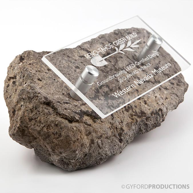 Signage & Awards Application Example
