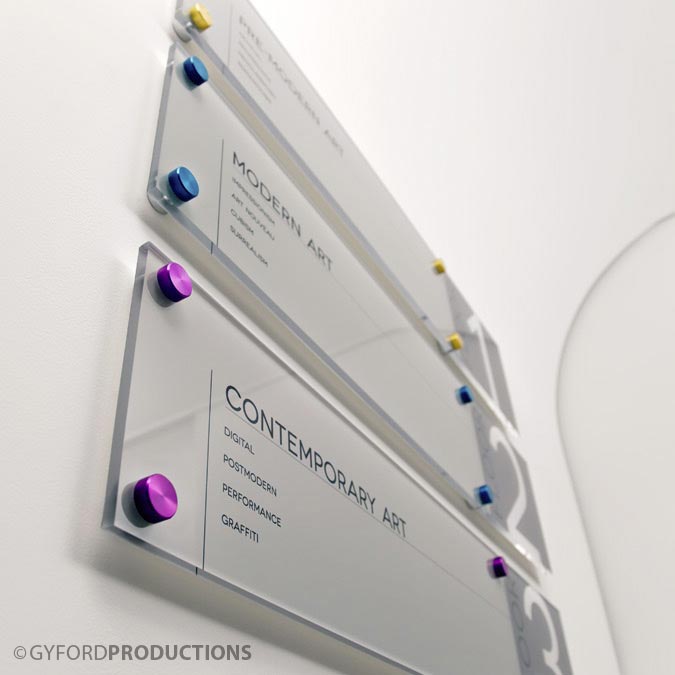 Signage & Awards Application Example